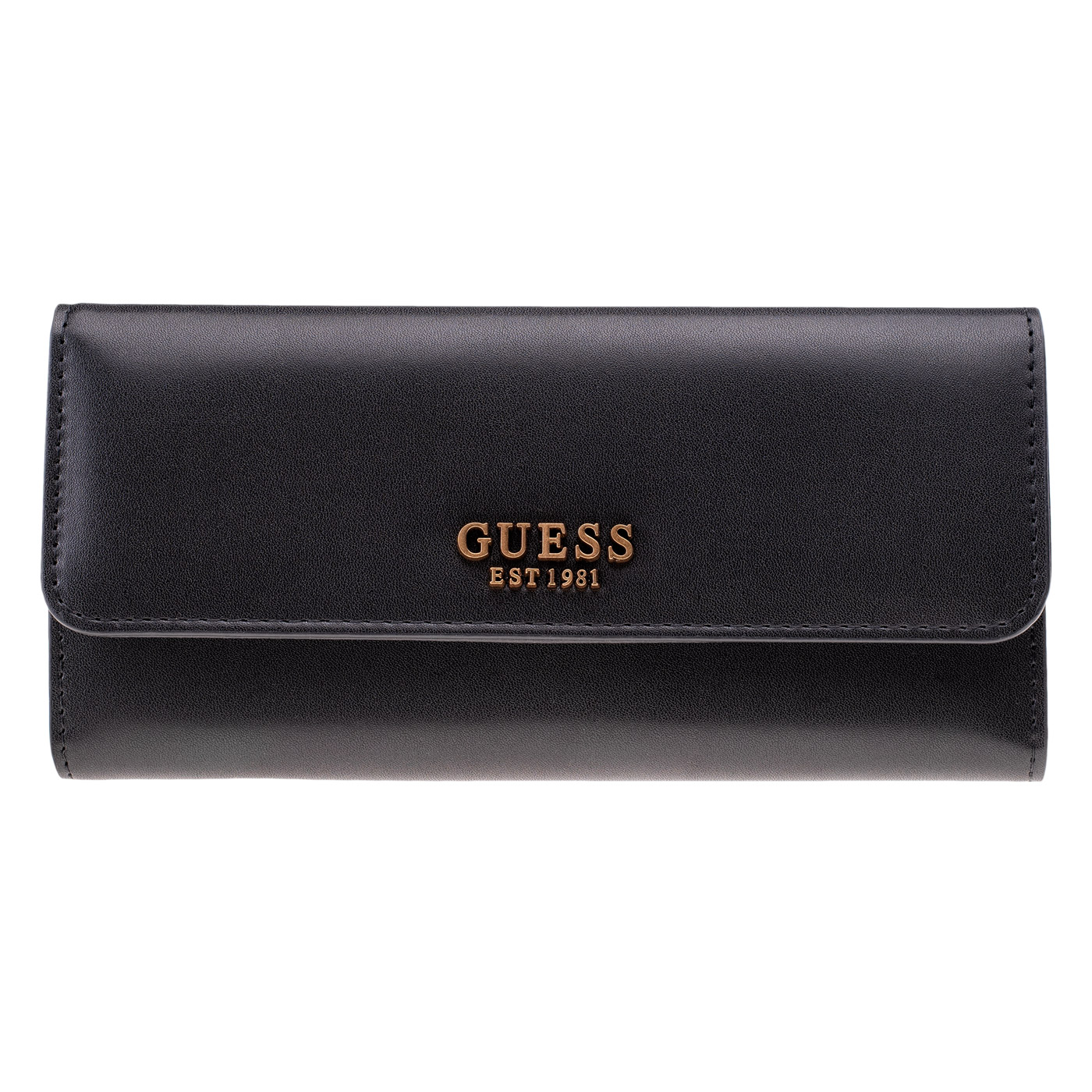 Guess, Laurel, Textile Wallet, SLG Small Zip, Black, For Women