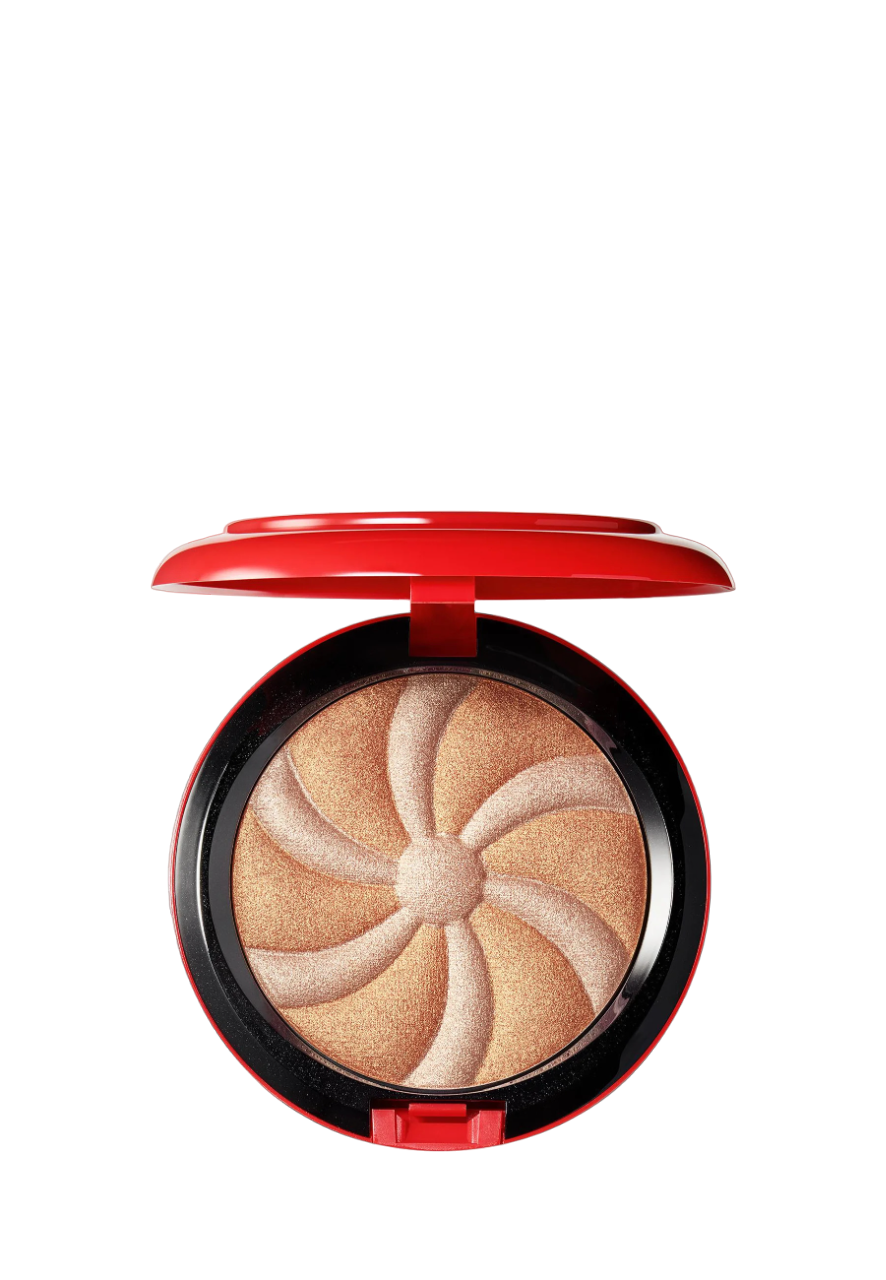 MAC, Hyper Real Glow Duo, Bronzare, Pulbere compactă de bronz, Bright Up, 8 g.