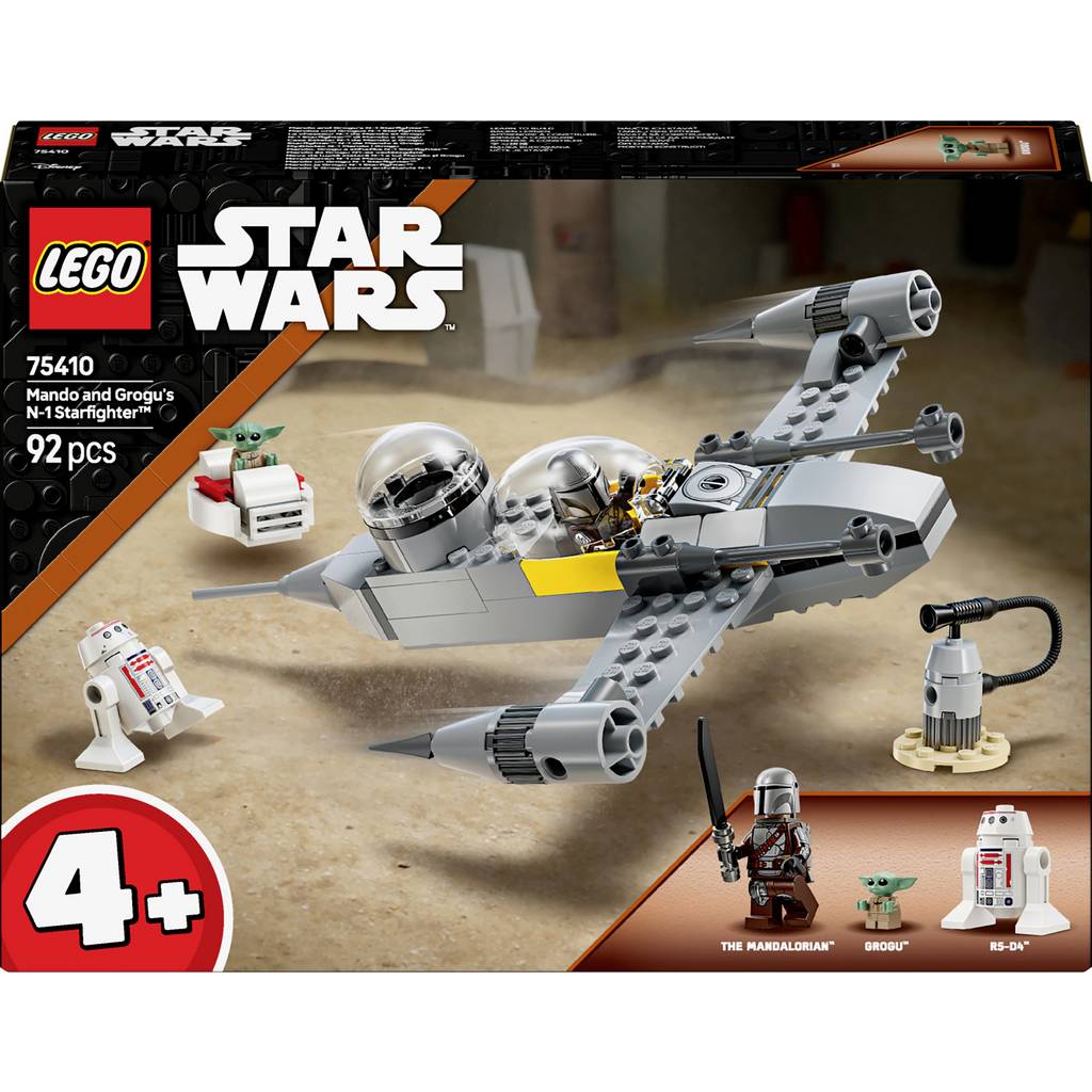 LEGO® STAR WARS™ Mando'ları ve Grogus N-1 Uçuşçusu ™ 75410