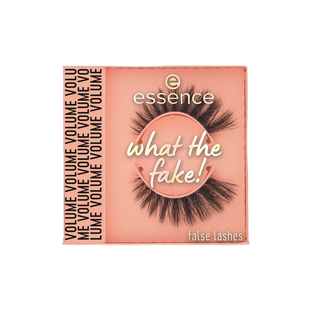 Set, Essence, What The Fake, False Eyelashes, 2 pcs