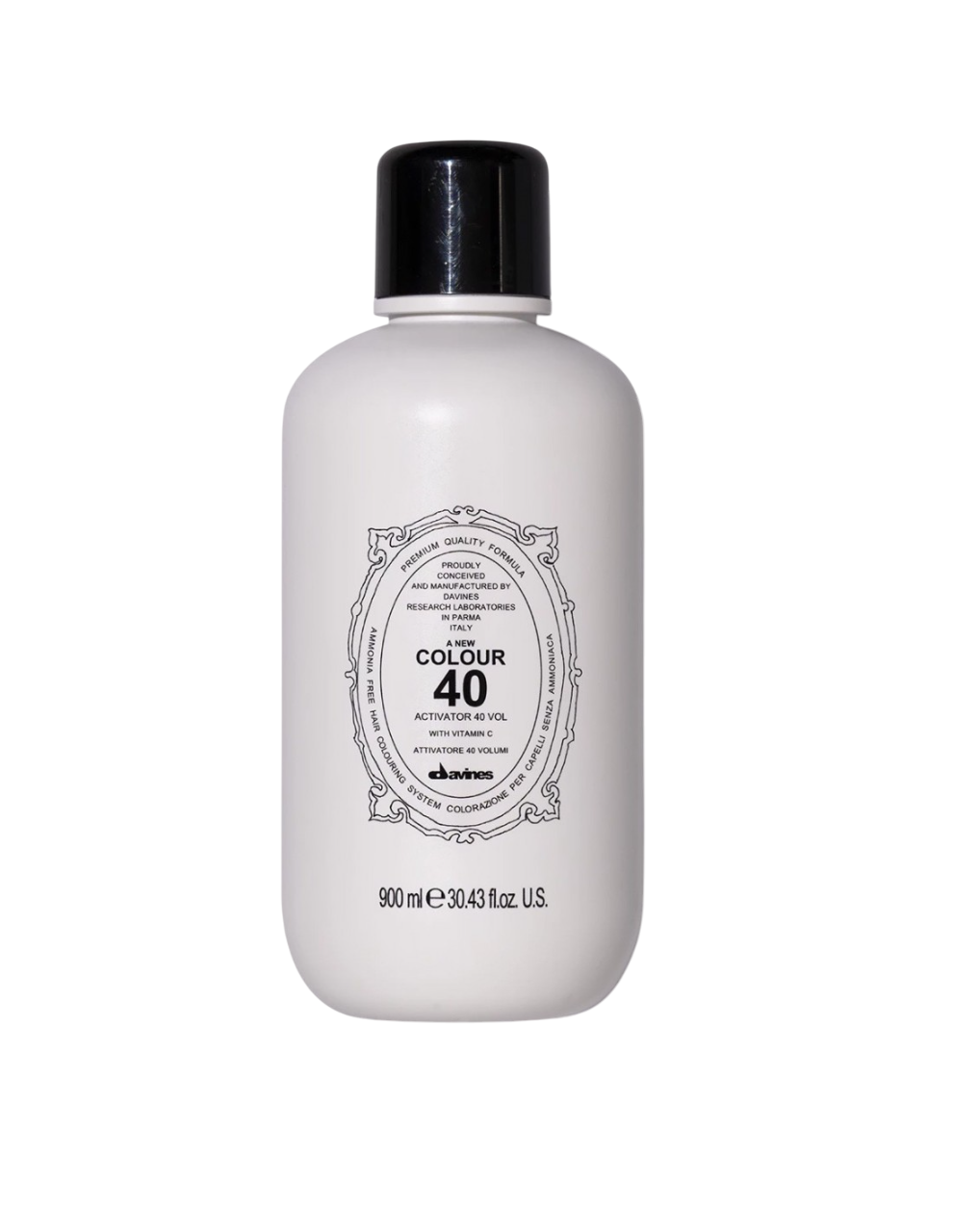 Davines, A New Colour, Hydrogen Peroxide, Hair Colour Activator Lotion, Hydrating & Color Protecting, 40 vol, 900 ml