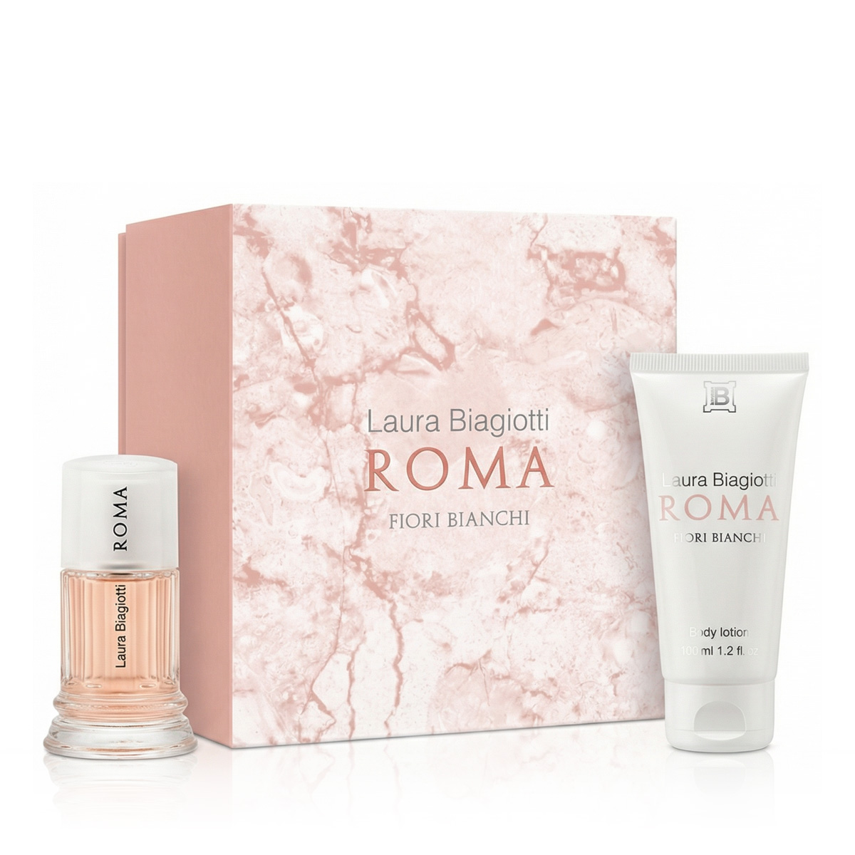 Laura Biagiotti Roma Fiori Bianchi EDT 25 ml + BL 50 ml (kadın)