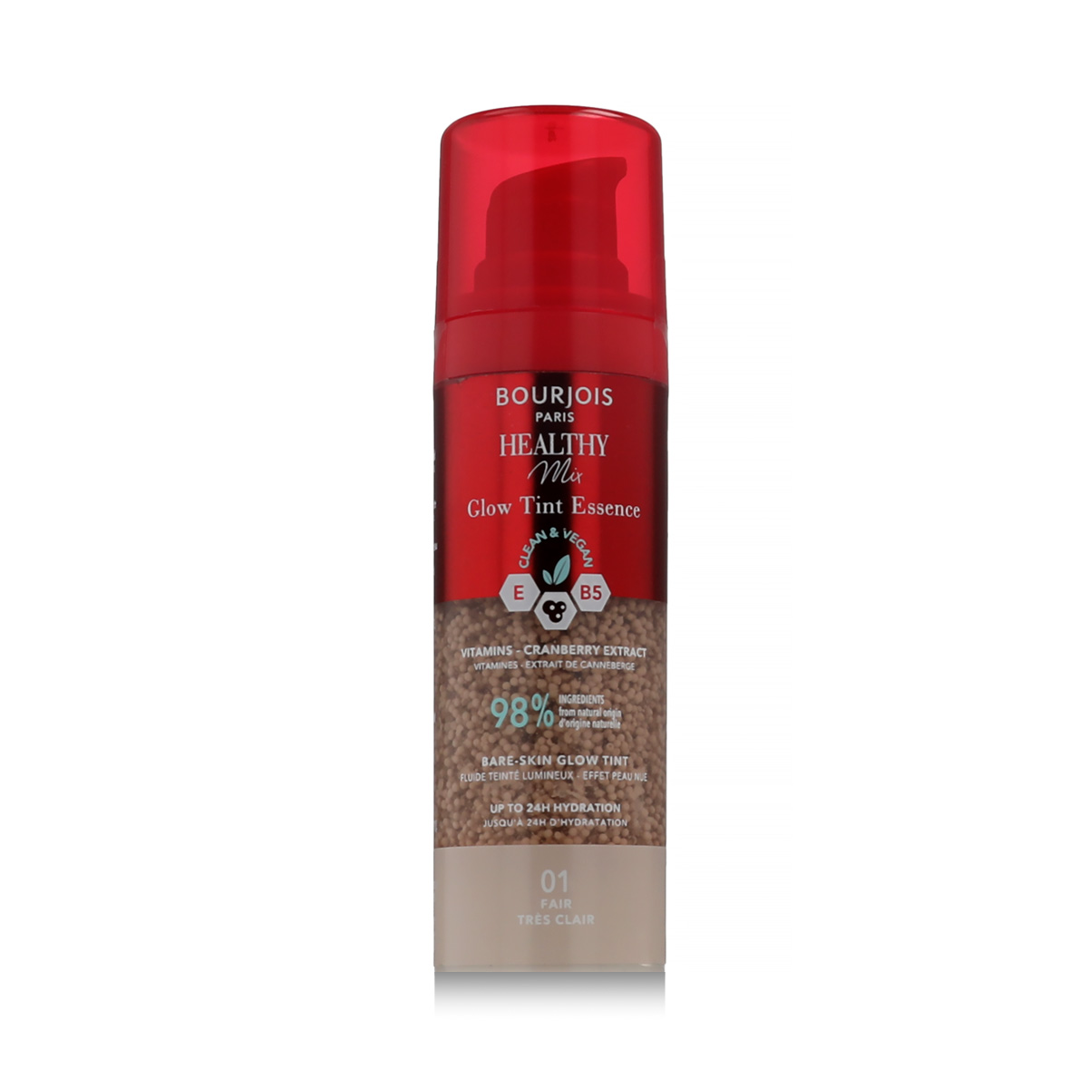 Bourjois Paris Healthy Mix Bare-Skin Glow Tint (001 Très Clair) 30 ml