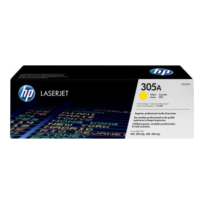HP Cartridge No 305A HP305A HP 305A Yellow Gelb (CE412A)