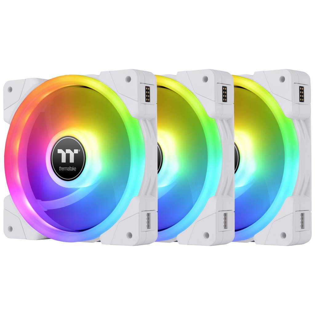 Thermaltake CL-F161-PL12SW-A PC fan White, Transparent, RGB (W  CL-F161-PL12SW-A