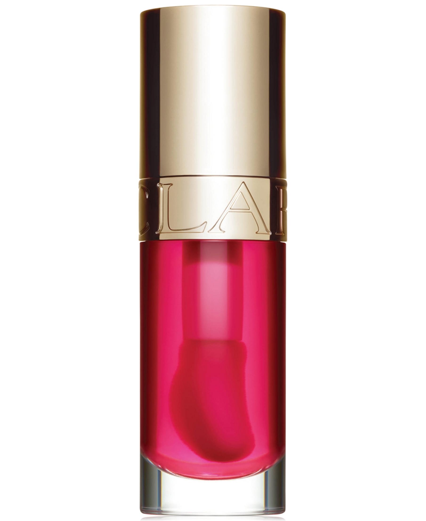 Clarins, Lip Comfort, Plumping, Lip Oil, 04, Pitaya, 7 ml