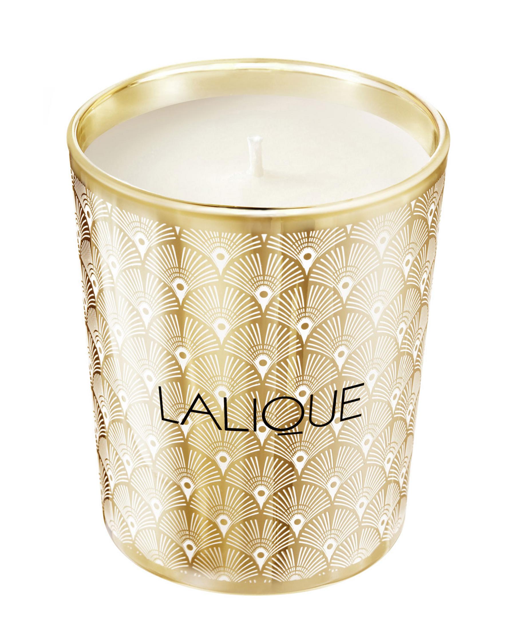 Lalique, Noir Premier - Plume Blanche 1901, Floral Woody Musk, Scented Candle, 190 g