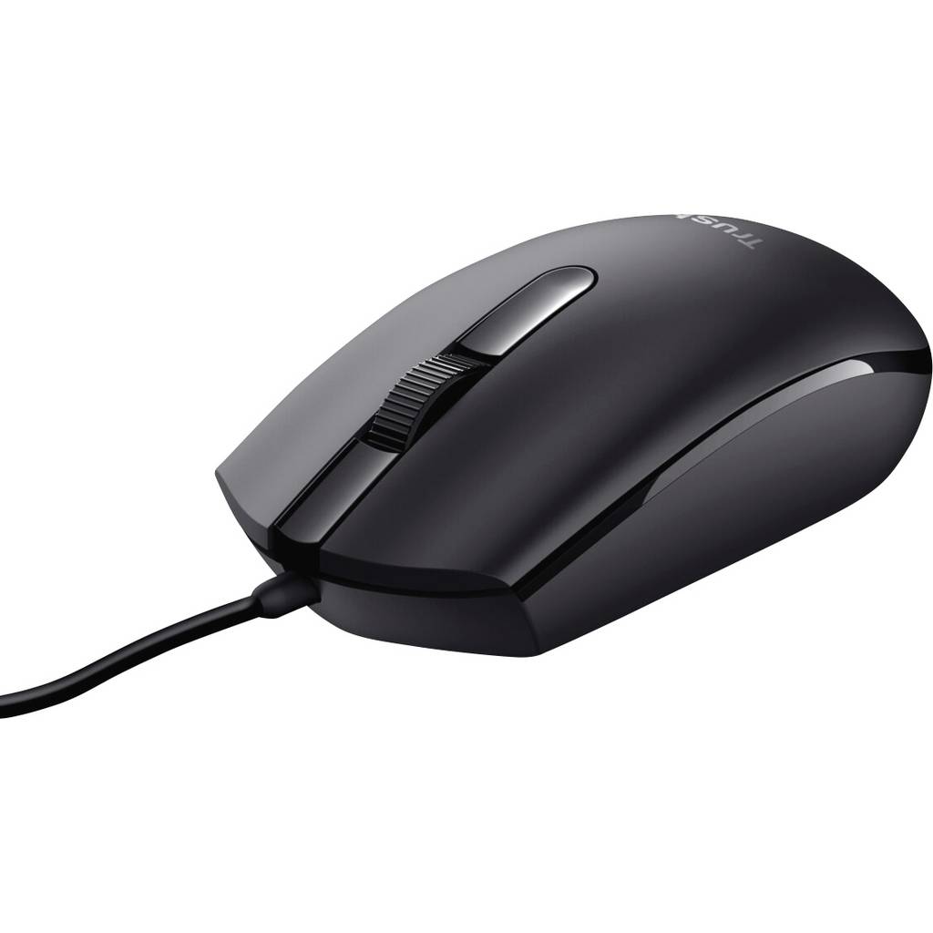 Confidențialitatea mouse-ului Trust Maus cu cablu Mouse 3 butoane 24271