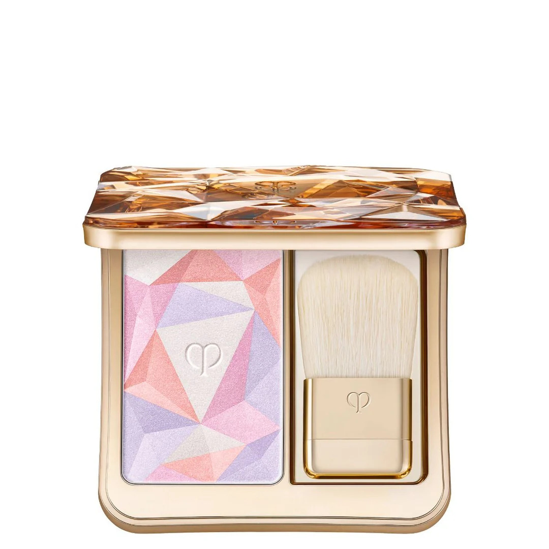 Cle de Peau Beauté, Işıklandırıcı Yüz Geliştiricisi, Aydınlatıcı, Pembe Renkli Yükseltici Kompakt, 201, 1 Renk, 10g