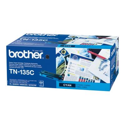 Brother Toner TN-135 TN135 Cyan 4k (TN135C)
