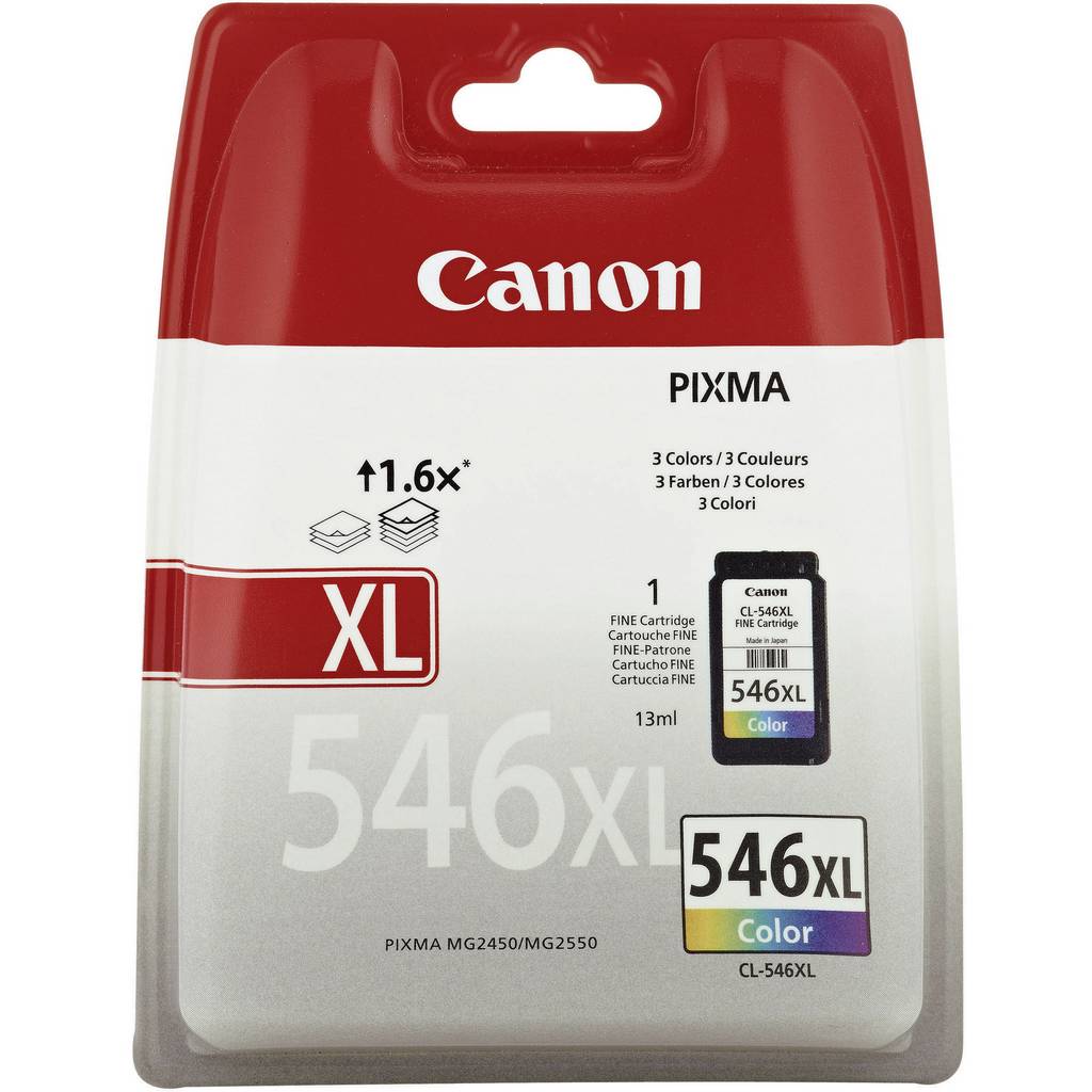 Canon Ink cartridge CL-546XL Original Cyan, Magenta, Yellow 8288B001 8288B001
