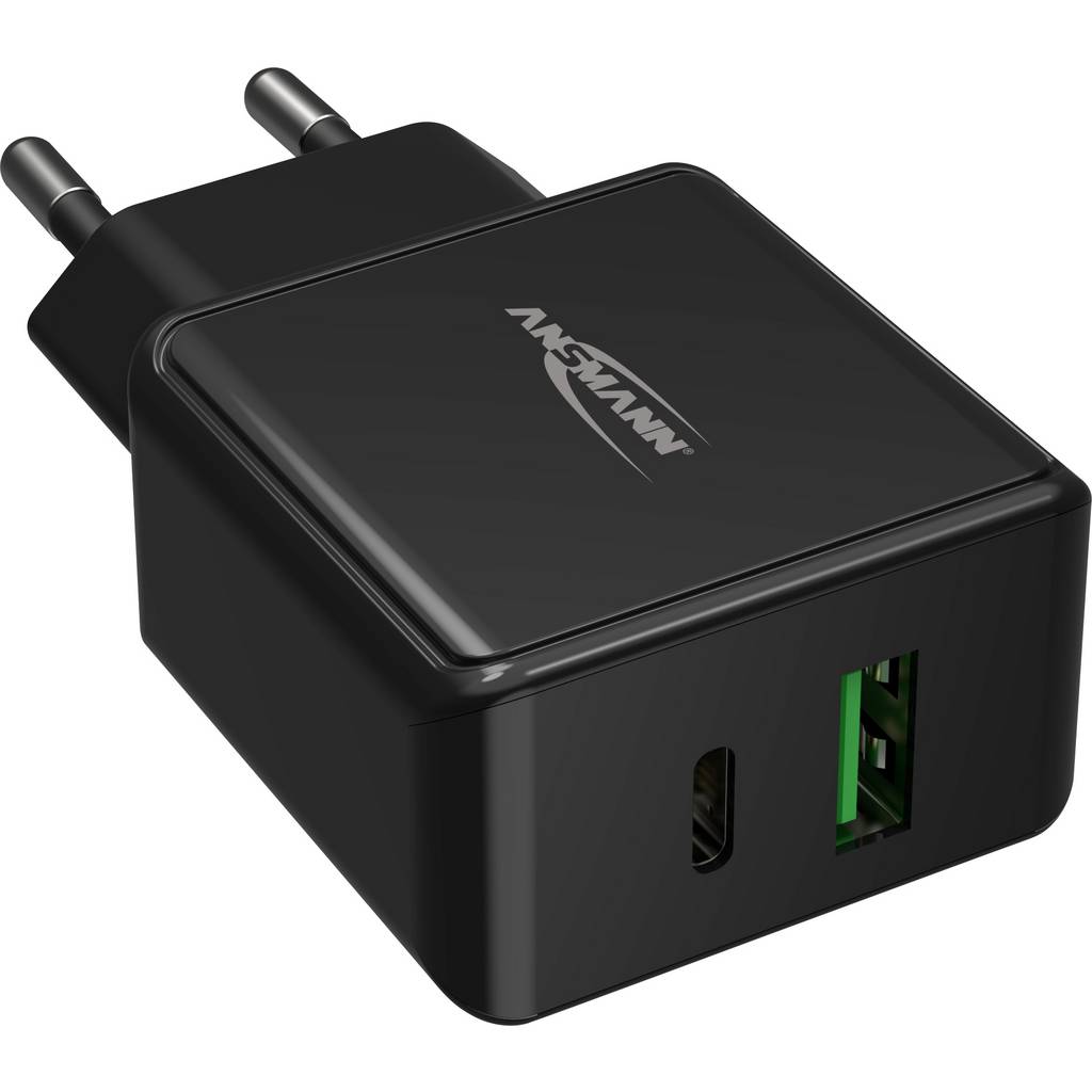 Ansmann HomeCharger HC218PD USB charger 18 W 1x USB-A, 1x USB-C® Power 1001-0109