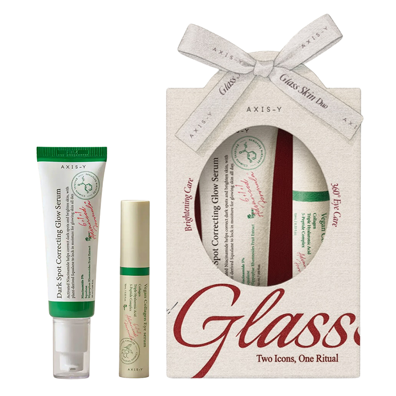 Aksis Y: Vücut Dergisi Kolajen, Cilt Çizgileri, Göz Yağlısı, 10 ml + Koyu Noktalar Düzeltici Işığı, Siyah Nokta Düzelticisi, Serum, Yüz İçin, 50 ml