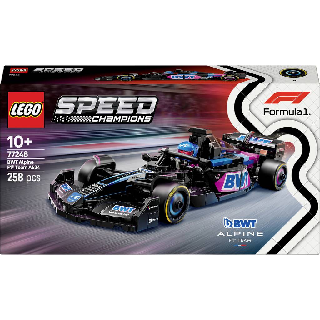 77248 Mașina de curse LEGO Speed Champions BWT Alpine F1 Team A524 77248