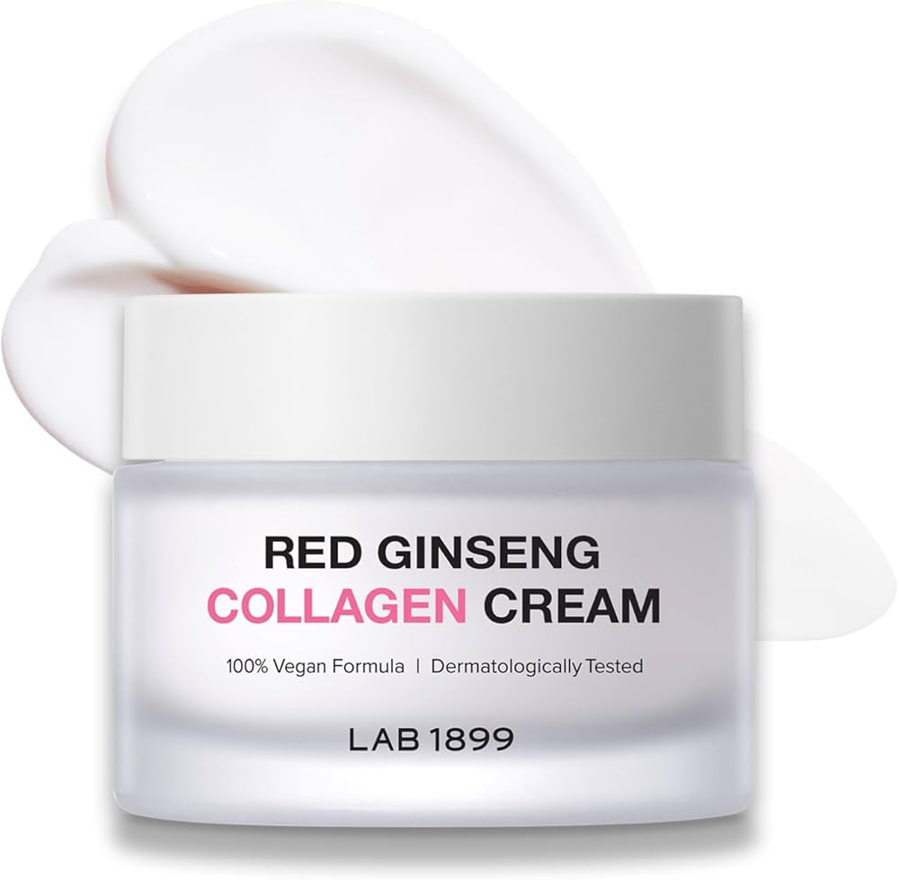 Lab 1899, Gingisporul Roșu, Colagen, Îmbunătățește elasticitatea pielii, Creme, Pentru Față, 50 ml.