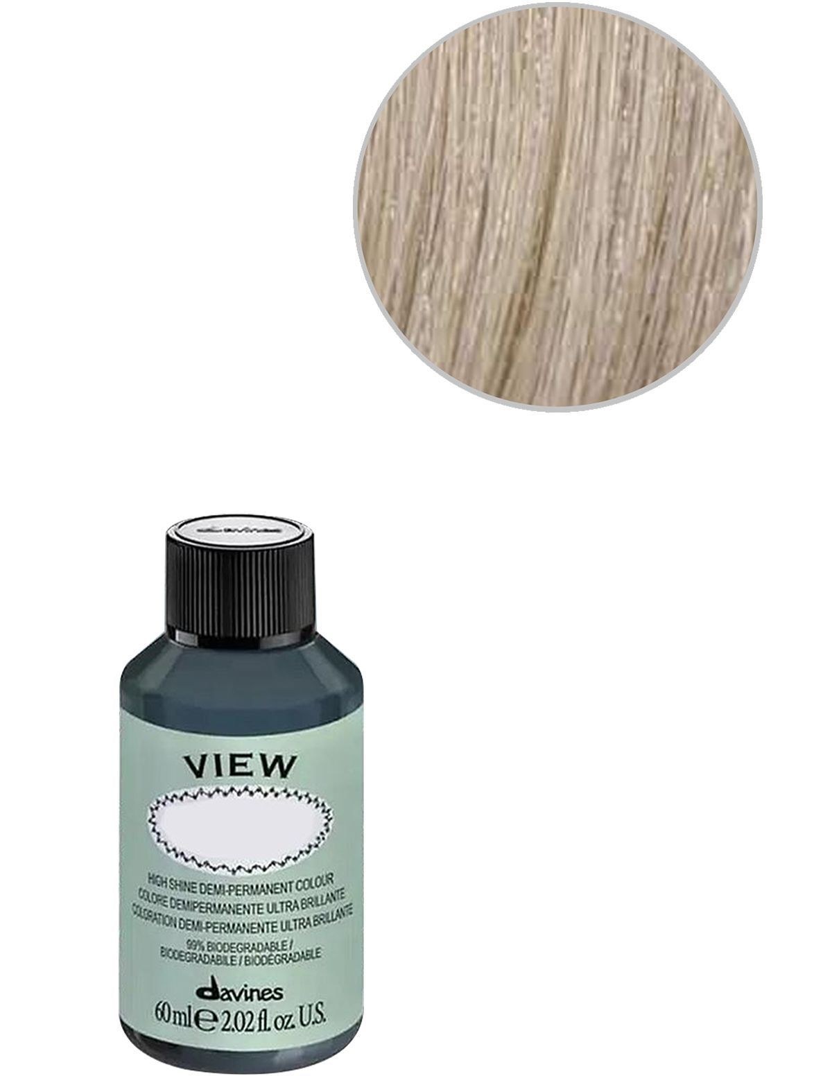 Davines, View, Demi-Permanent Hair Dye, 10.23 , 60 ml