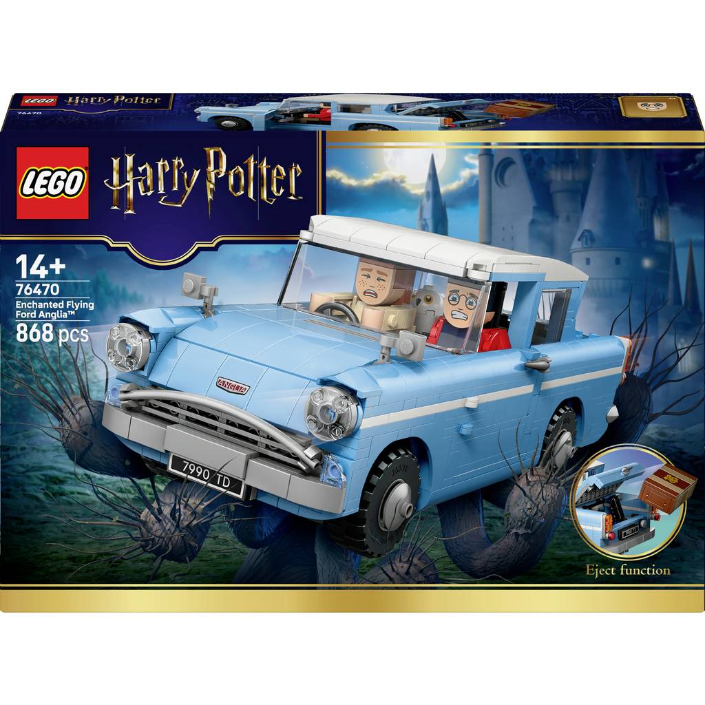 76470 LEGO® HARRY POTTER™ Fordulabilă Anglia (76470); mașină de jucărie 76470