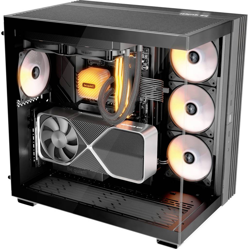 BeQuiet LIGHT WINGS LX | 120mm PWM Reverse Black PC fan Black BL132