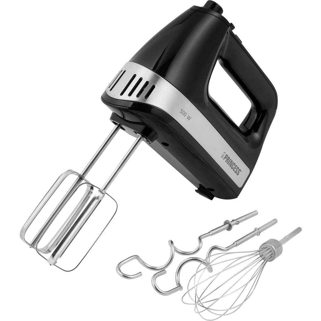 Prințesa 01.222206.01.001 Mixor manual 500 W Negru, Inox 01.222206.01.001