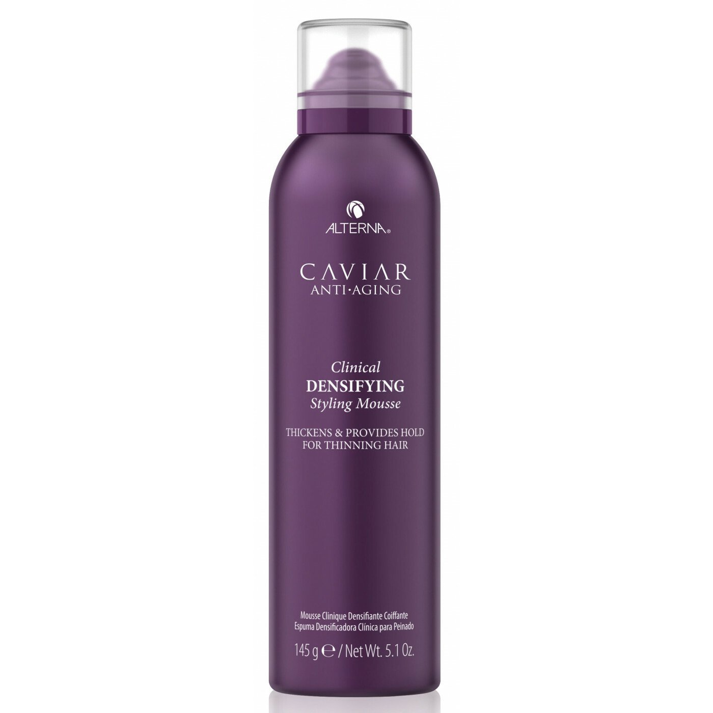 Alterna, Caviar Clinical, Caviar Extract, Hair Styling Mousse, Thickening, Light Hold, 241 g