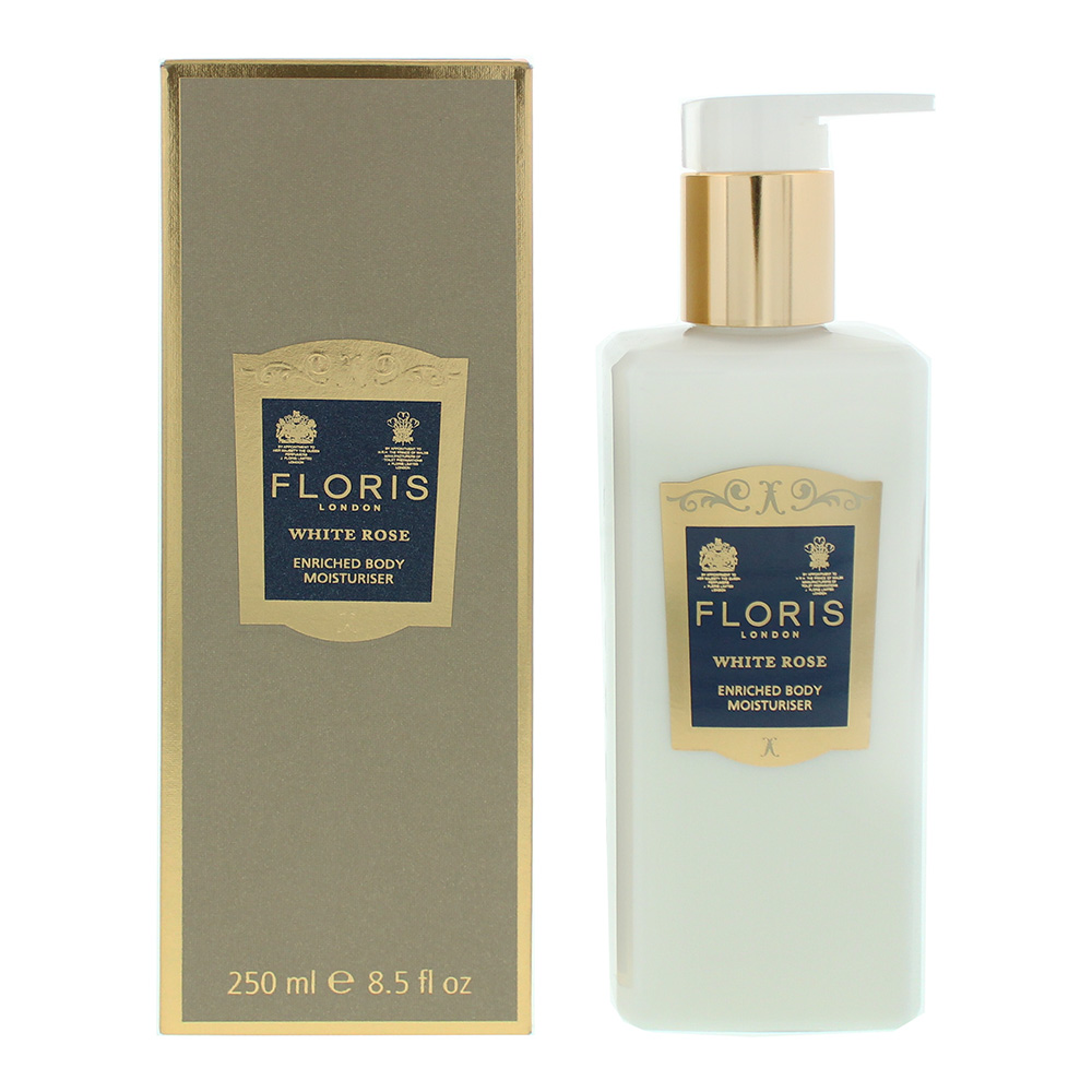 London Floris, Üstün Lüks Beyaz Gül, Vücut Yağı, Vücut, 250 ml