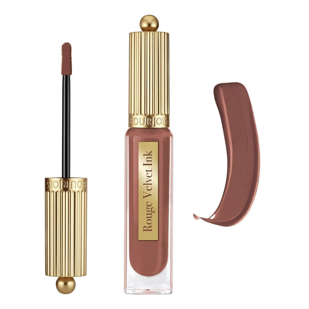 Bourjois, Rouge Velvet Koku, Sıvı Makyajlı Dudağı, 21, Uccino Kahve Renkli, 3.5 ml