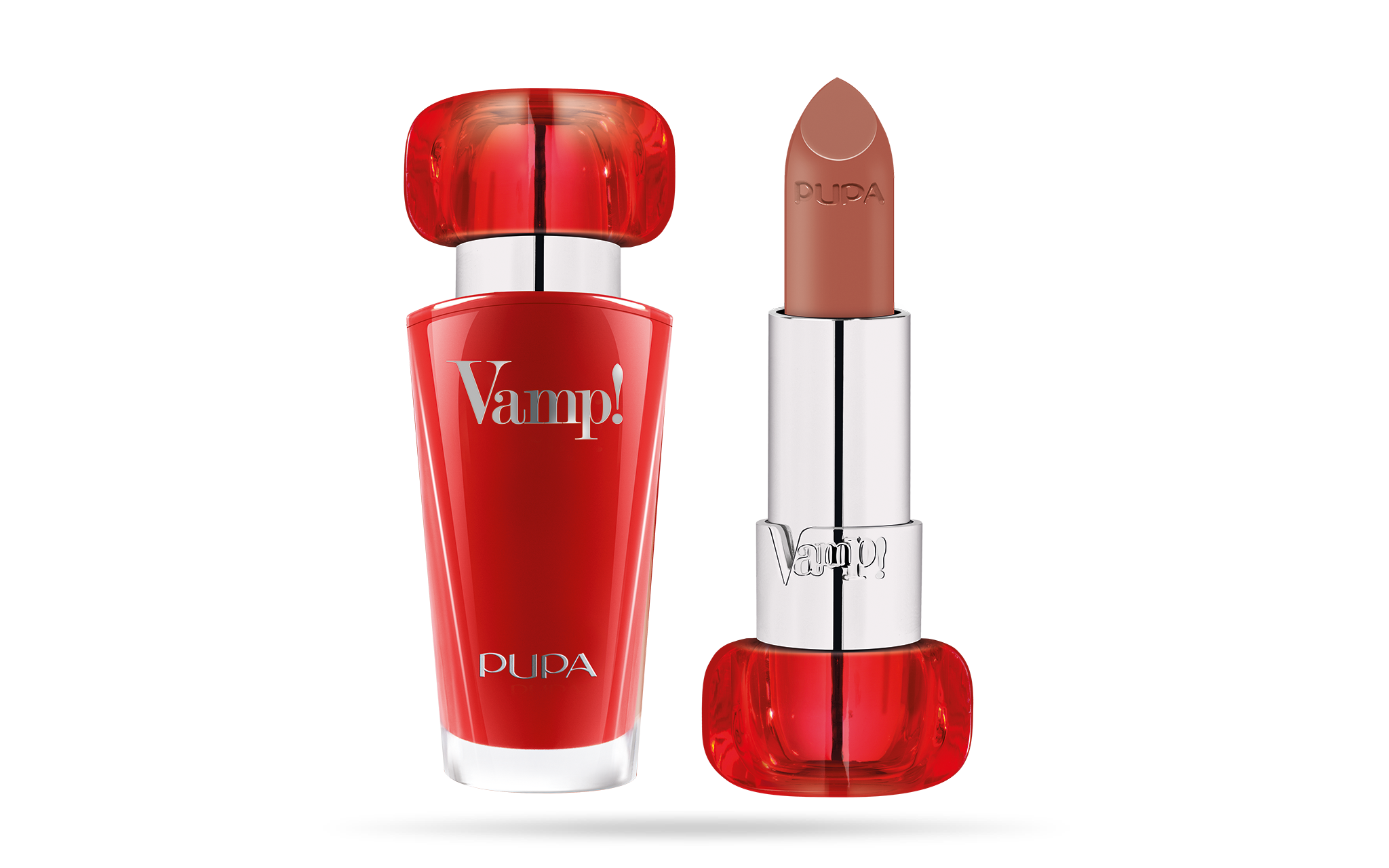 Vamp!, Pupă, Liber de parabene, Volime, Crema pentru buze, 106, Cappuccino, 3,5 g