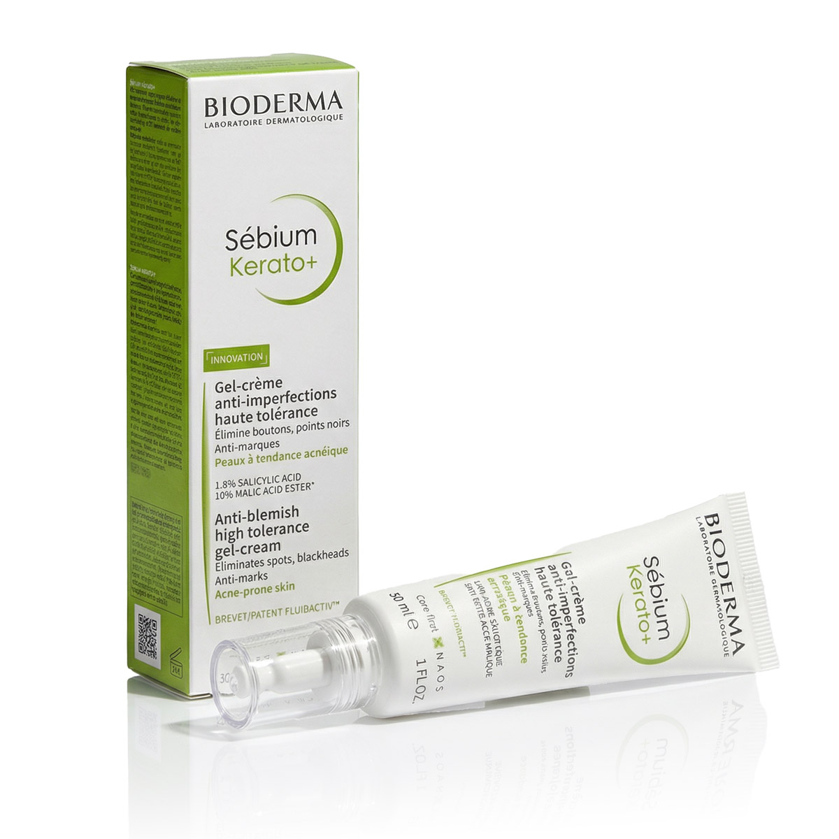 Bioderma Sébium Kerato+ Akne Önleyici Yüksek Toleranslı Jel-Krema 30 ml
