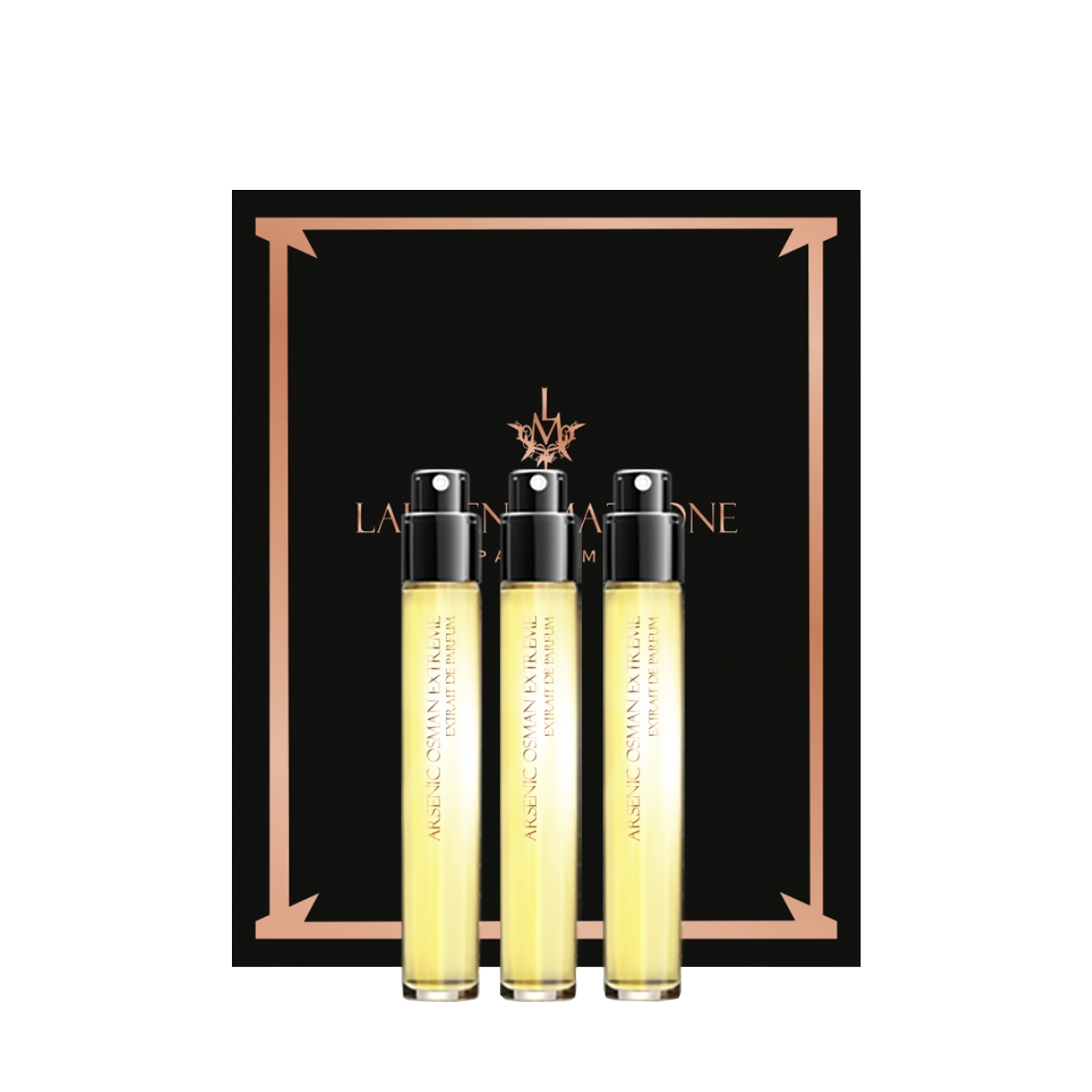 Trio Set, Laurent Mazzone, Arsenic Osman Extreme, Extrait de parfum, Neutru, 3 buc., 15 ml *Miniatură