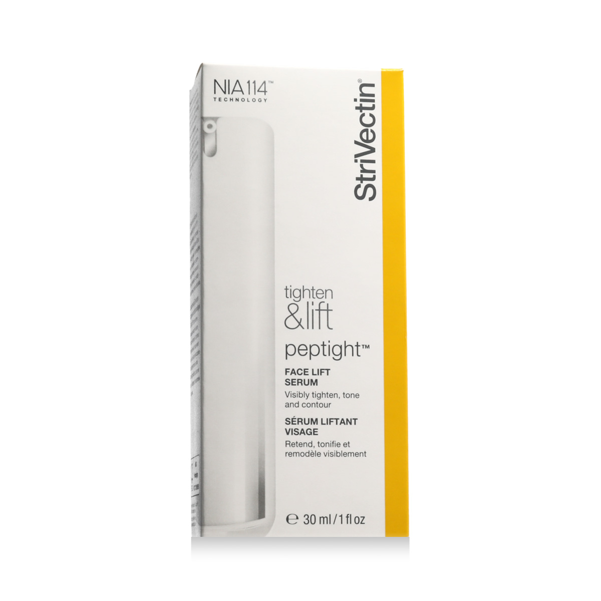 Serum StriVectin Tighten & Lift Peptight™ 30 ml de ridicare a feței.