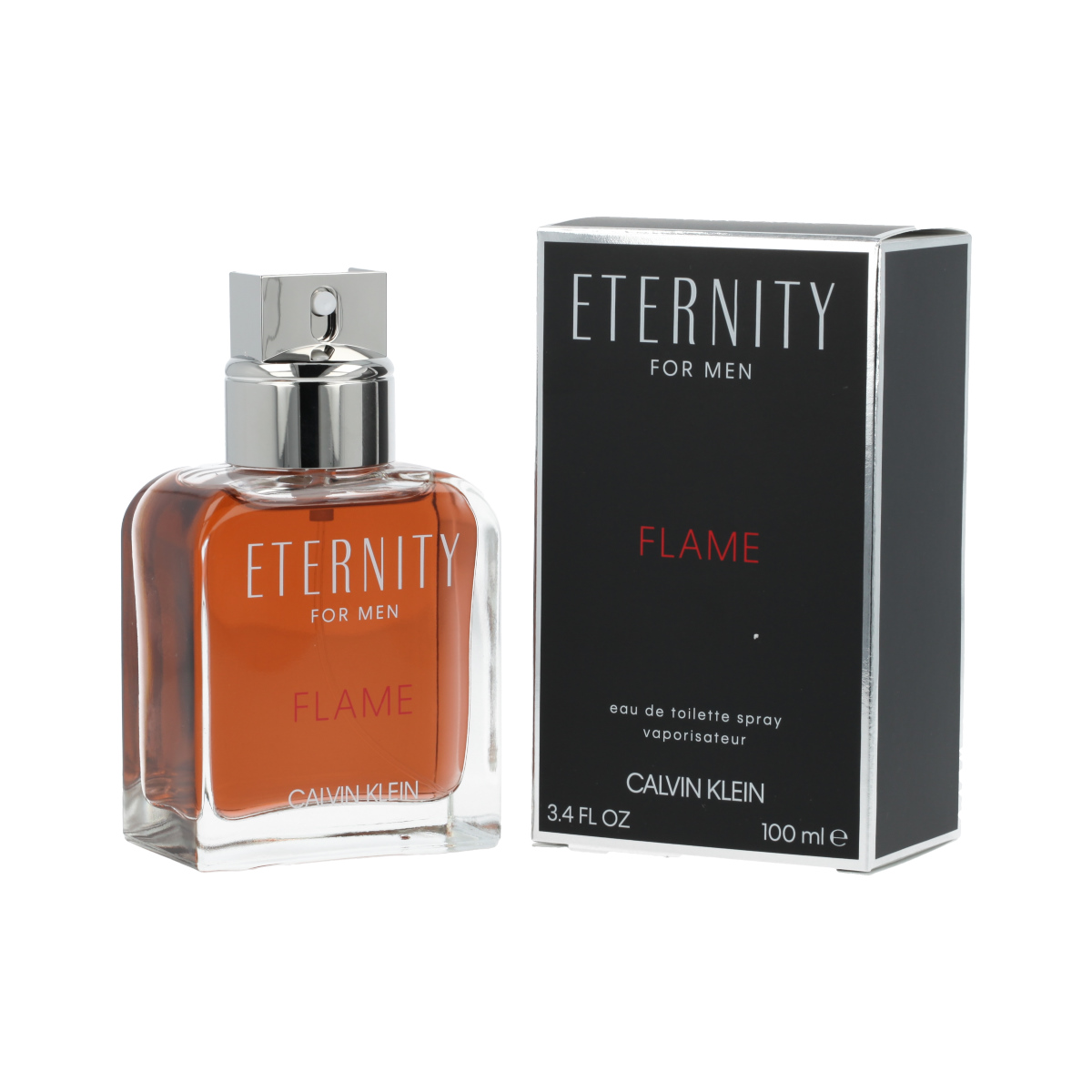 Calvin Klein Eternity pentru Bărbați Flăcări Eau de Toaletă 100 ml (bărbat)