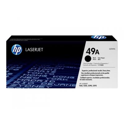 HP Cartridge No 49A HP49A HP 49A Black Schwarz (Q5949A)
