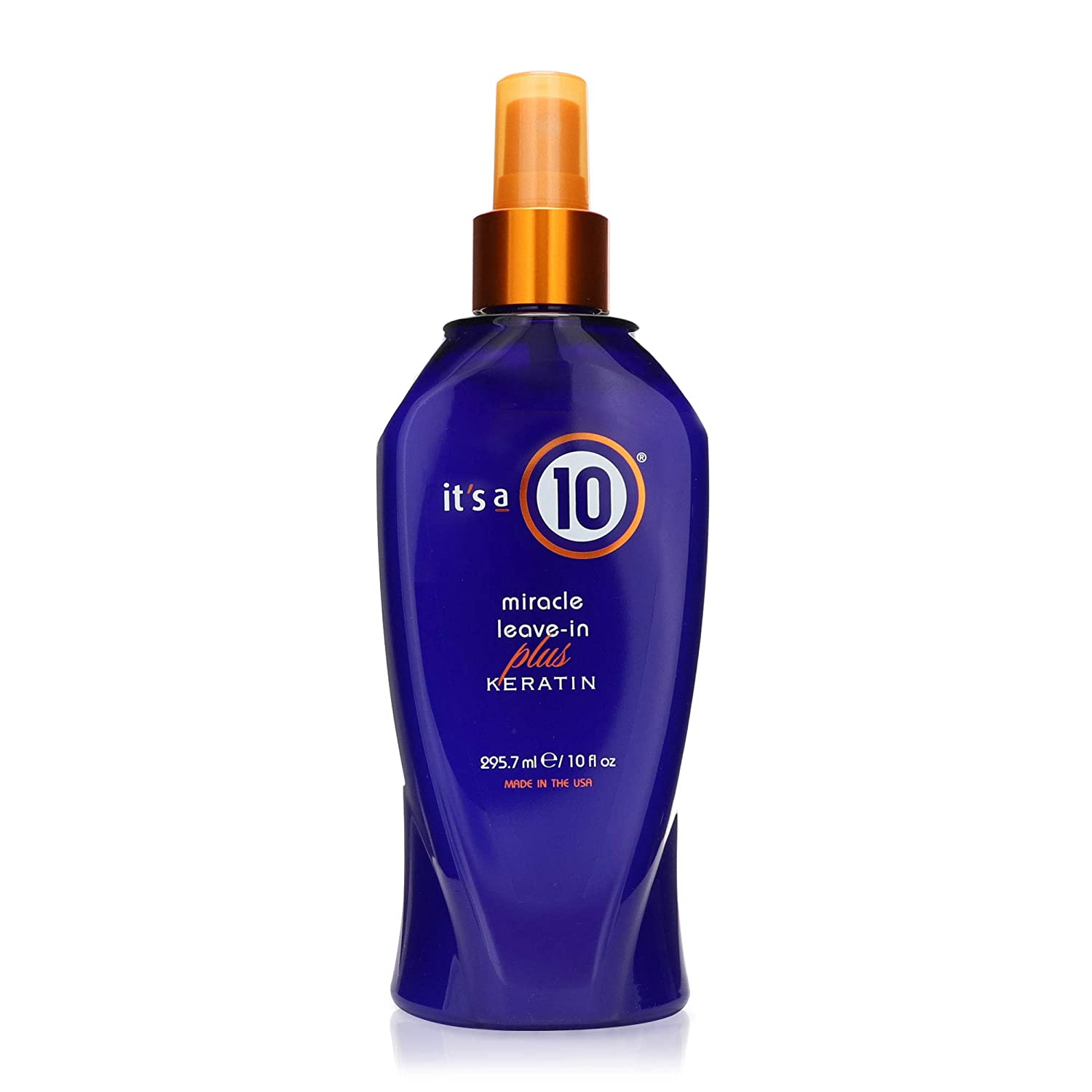 Bu bir 10, Miracle Deep Plus Keratin, Saç Bırakma Krem Tedavisi, Nemlendirme İçin, 295.7 ml'dir.