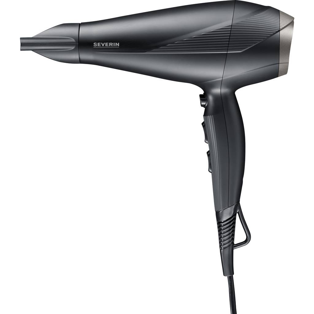 Severin HT0167 Secător de păr Negru/Argintiu 0167