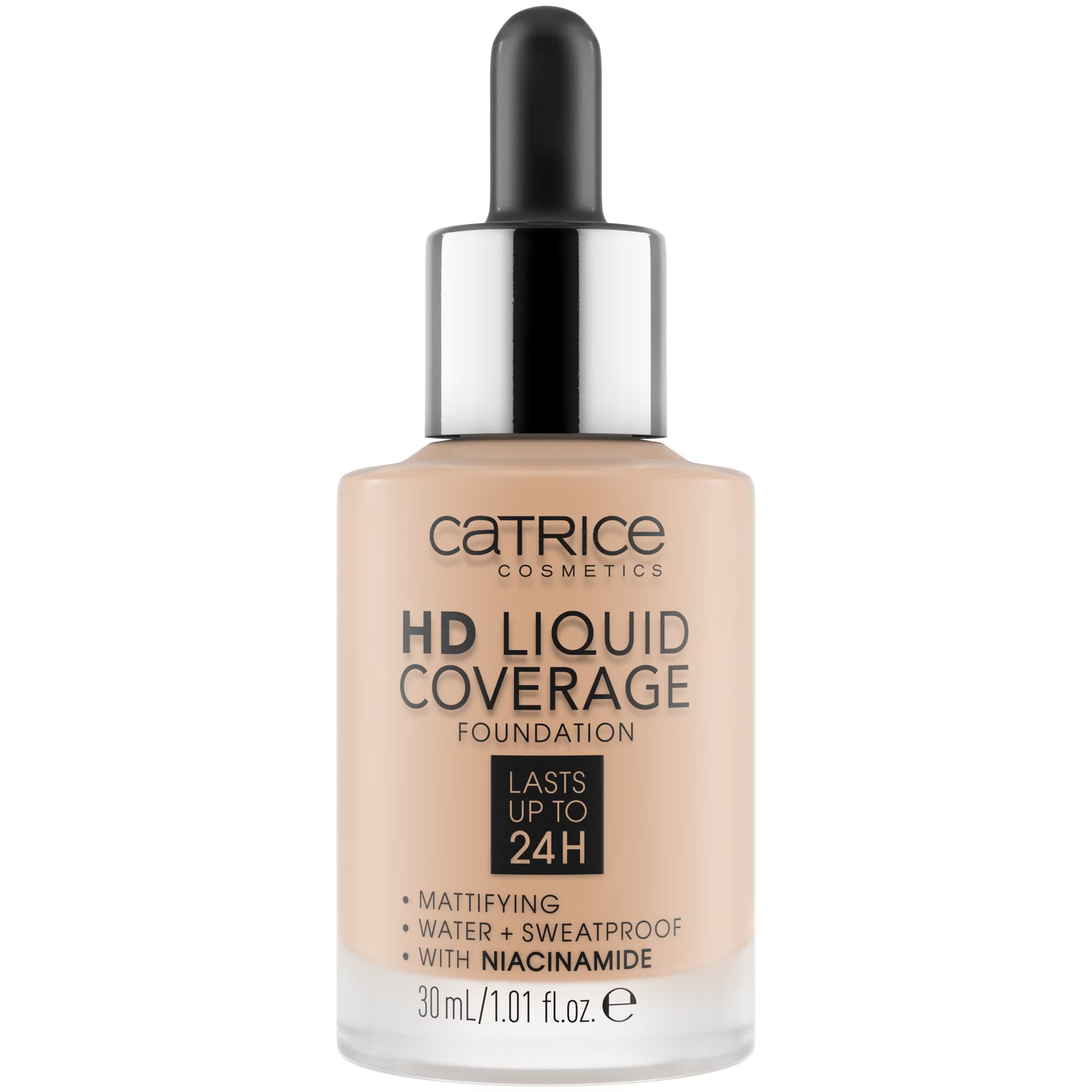 Catrice, HD, Vegan, Matte, Liquid Foundation, 036, Hazelnut, 30 ml