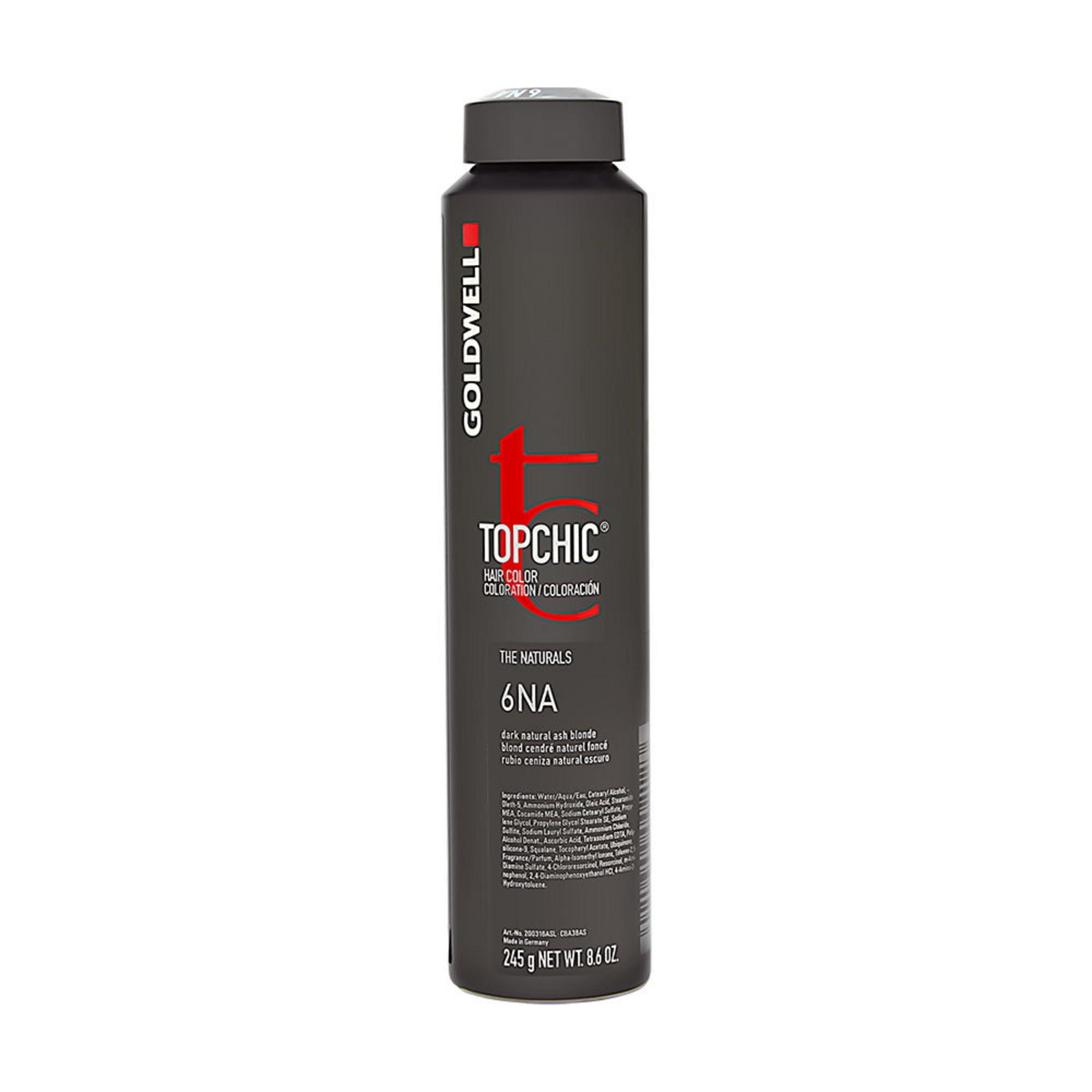 Goldwell, TopChic, Pălăria de par permanentă, 6 NA Închis natural asurzit blond, 250 ml.
