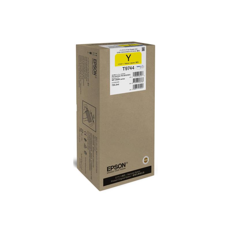 Epson Ink T9744 Yellow Gelb XXL (C13T97440N)(C13T974400)