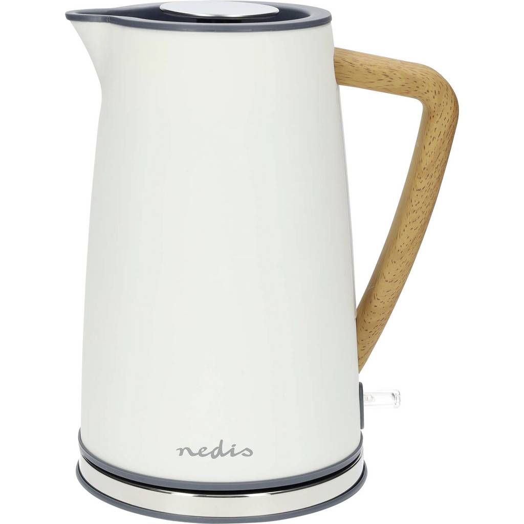 Nedis KAWK510EWT Kettle Indicator light Albă Capacitate: 1,7 l KAWK510EWT