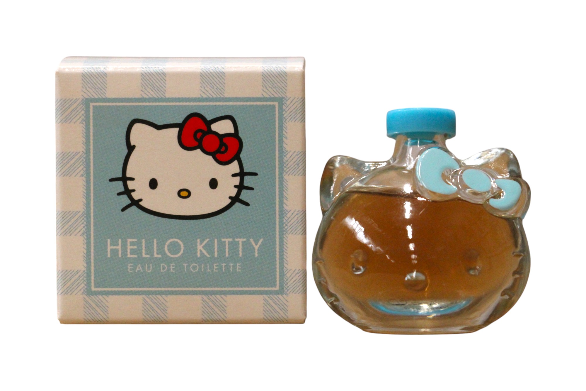 Hello Kitty, Iconic Vichy Bleu, Eau De Toilette, For Girls, 5 ml *Miniature