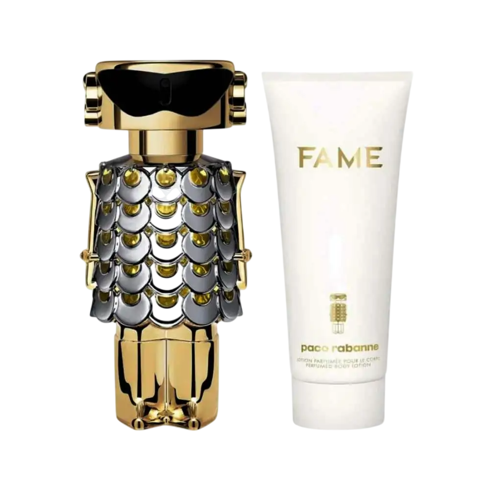 Paco Rabanne: Faimă, Eau de parfum, Pentru femei, 80 ml + Faimă, Hidrantare, Lichid corporal, 100 ml