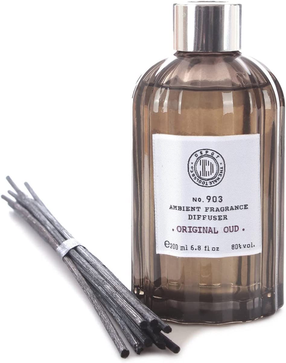 Depozit, 900 de parfum Nr. 903, Sticla, Oud Original, Dispozitiv difuzor cu aromă pe stuf, 200 ml