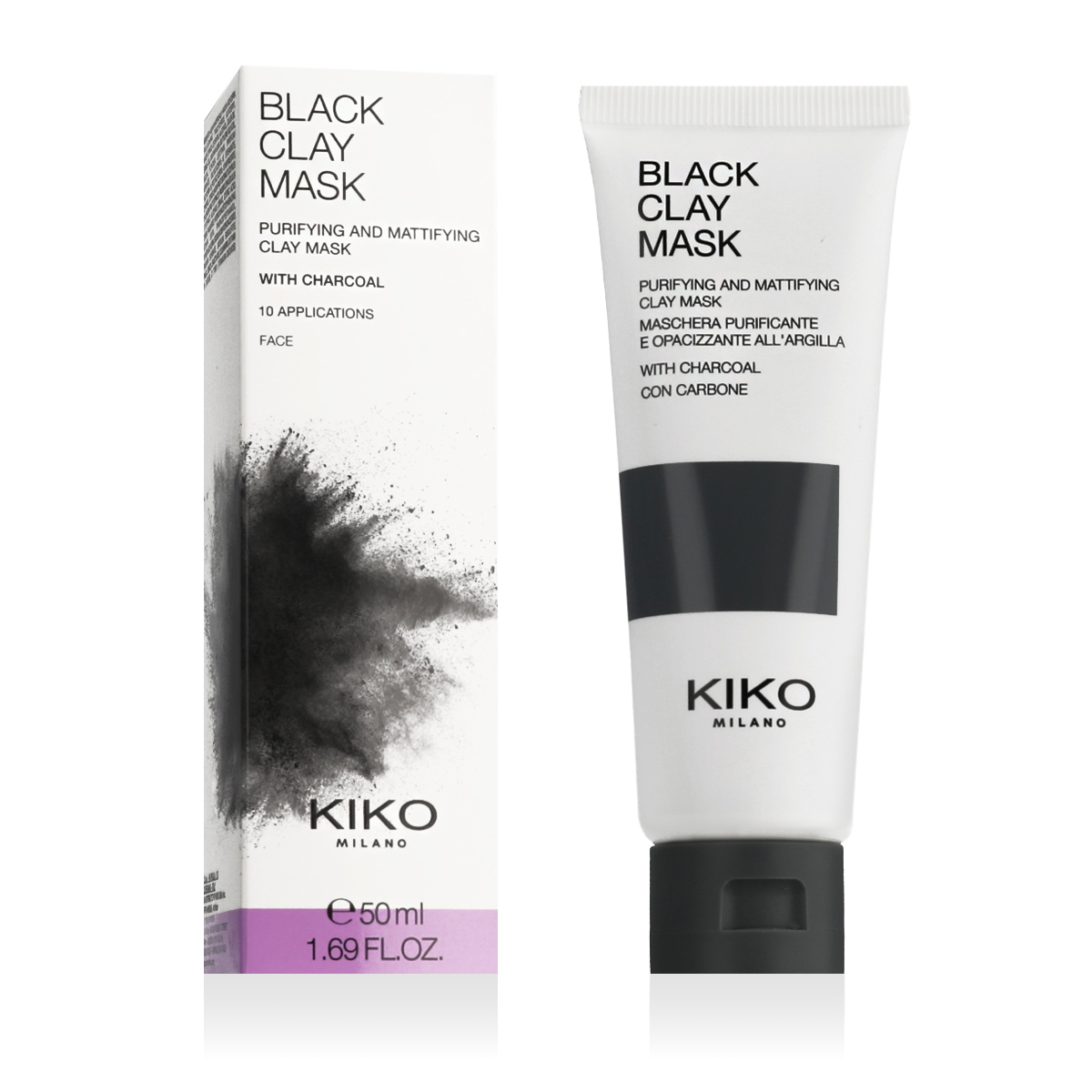 KIKO MILANO Black Clay Mask 50 ml
