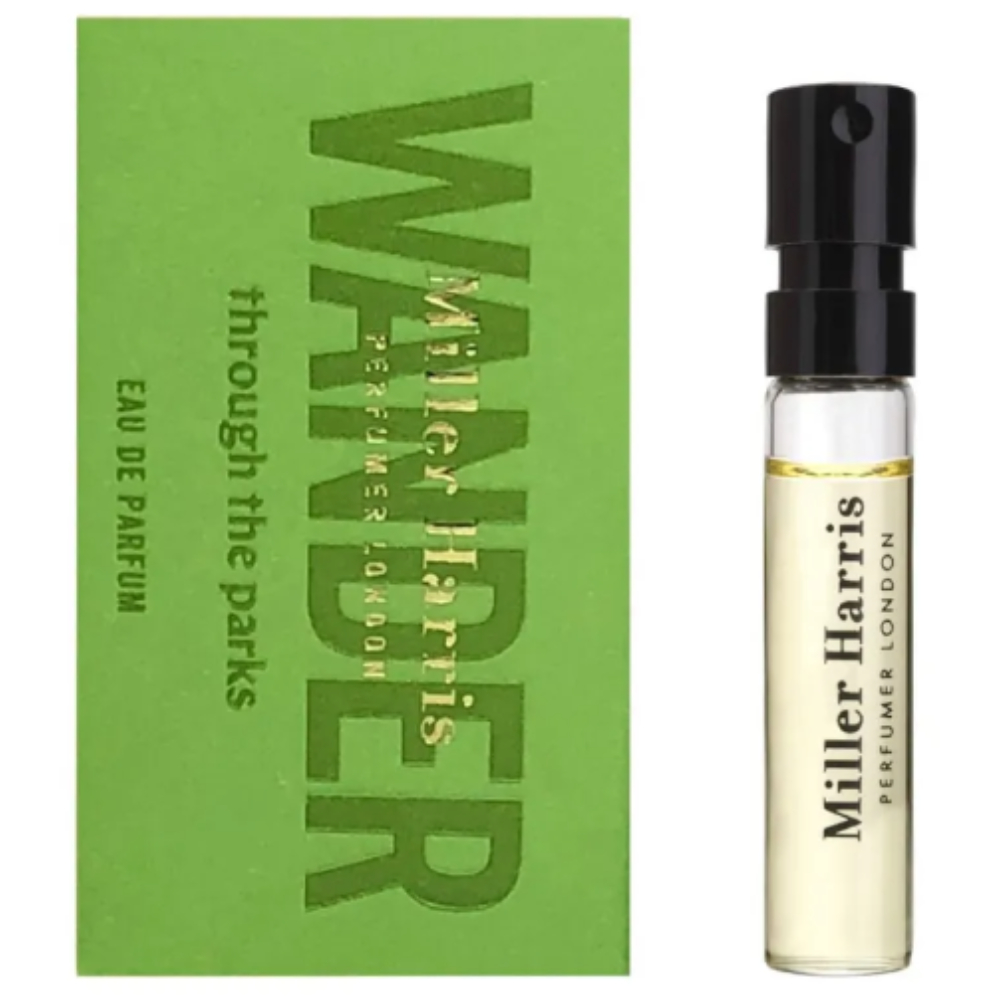 Miller Harris, Trecere prin Parcurile, Eau de Parfum, Neutru, 2 ml *Amplă sticlă.