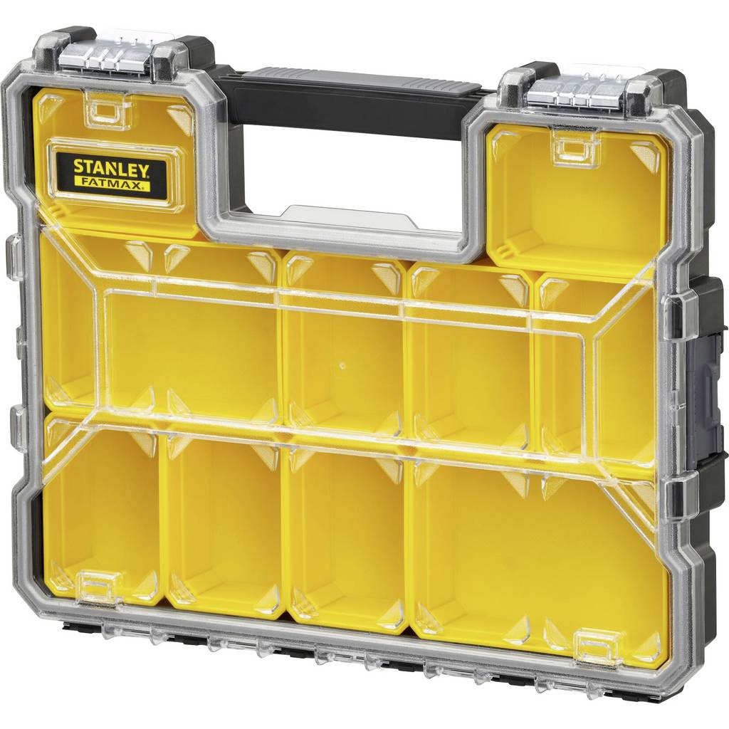 STANLEY Assortment case (L x W x H) 44.6 x 7.5 x 35.7 cm No. of compart 1-97-517
