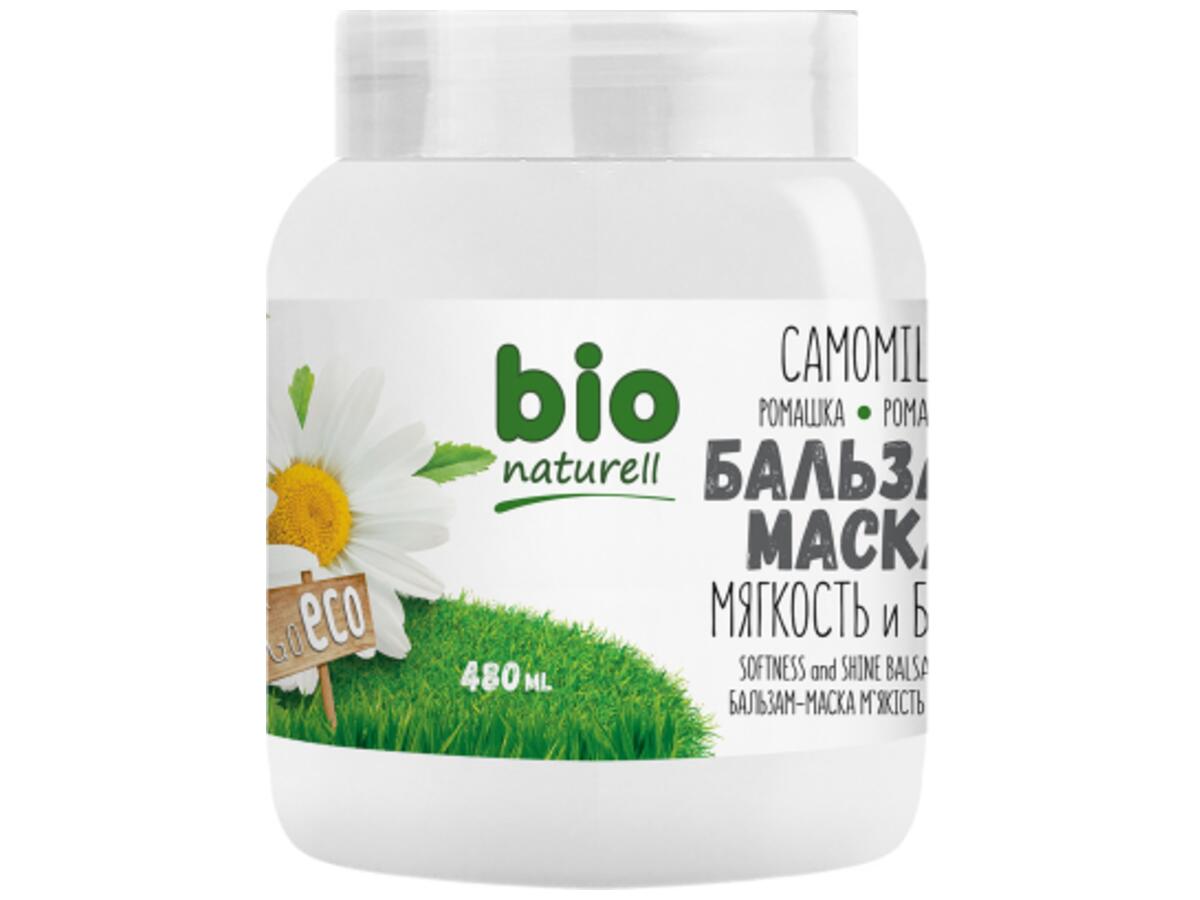 Bio Naturell, Bio Naturell, Camforiuță de camemilă, Masca cremă pentru tratament capilar, Împrospătare, 480 g