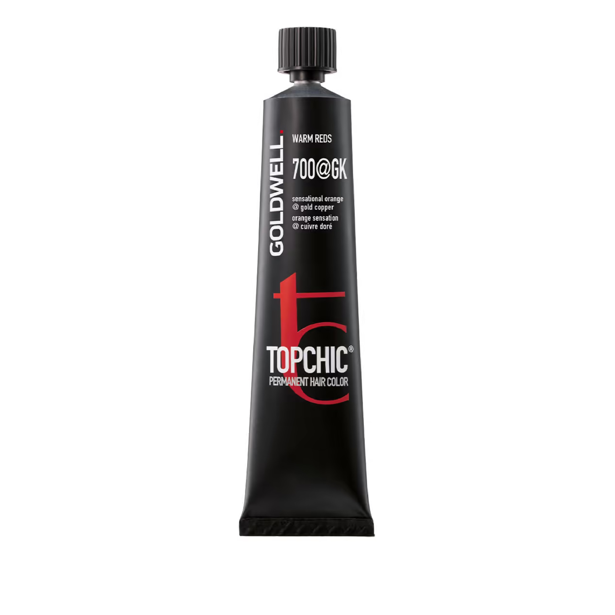 Goldwell, TopChic, Pălăria de păr permanentă, 7OO@GK Roșii călduroase, 60 ml.