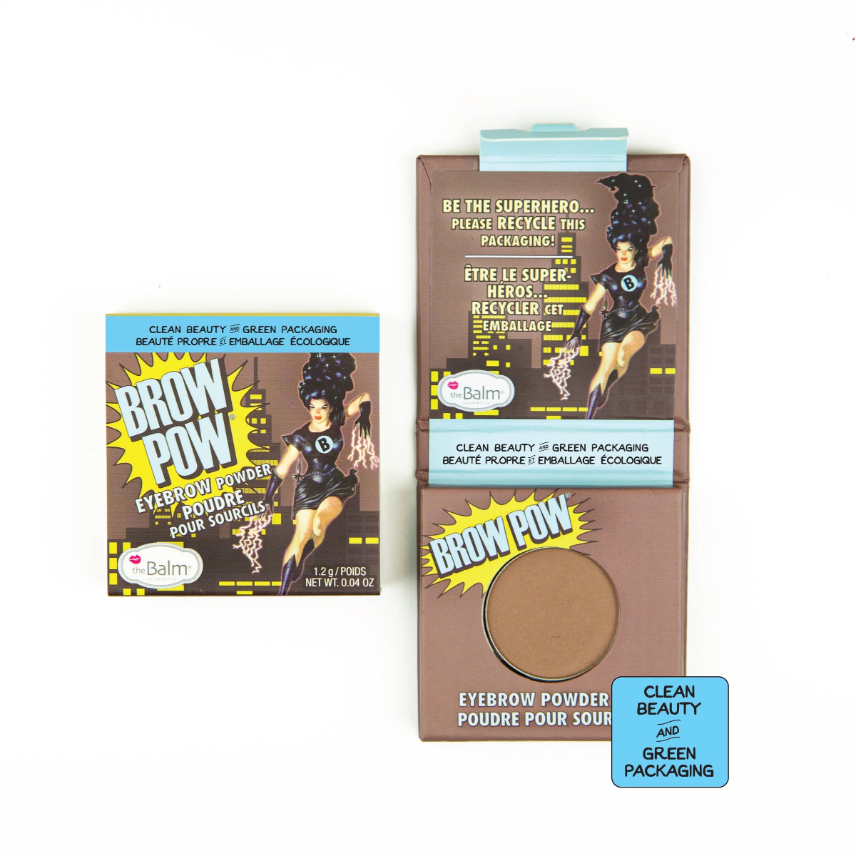 Balm, Brow Pow, Göz Tütsüsü, Blonde, 85 gr