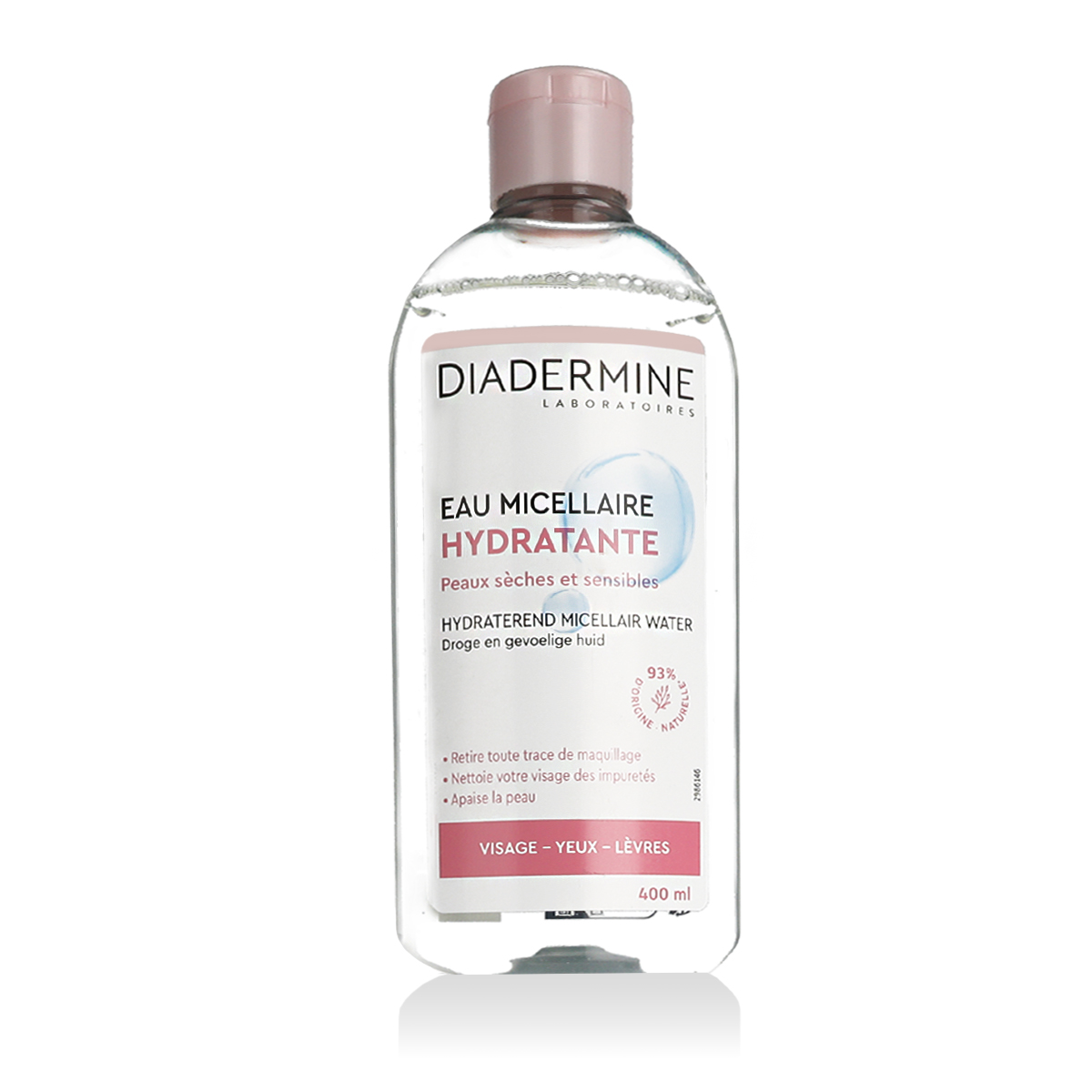 Diadermine Laboratoires Apă Micelară Hidratantă 400 ml