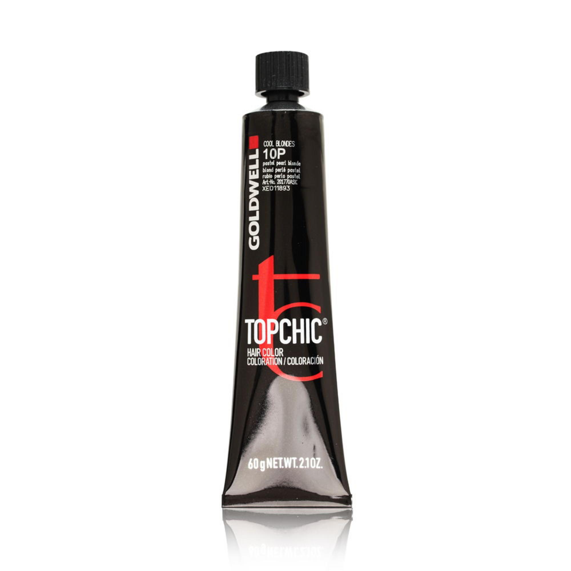 Goldwell, Top Chic, Pături de păr permanente, Blond Palatine Pastel, 10P, 60 ml.