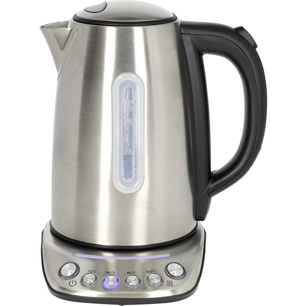 Nedis KAWK8000WIFI Kettle App-controlat Silver Capacitate: 1,7 l KAWK8000WIFI